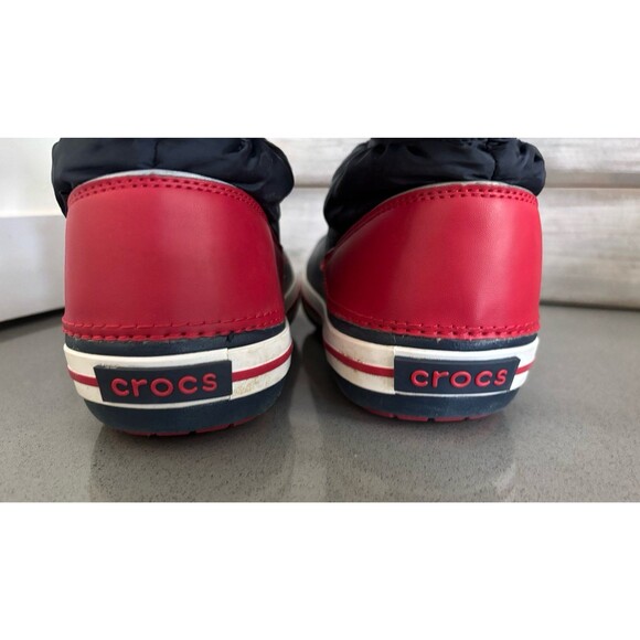 Crocs Kids Crocband Winter Boots Unisex Water Resistant Pull On Shoes Size 6 - Picture 9 of 12